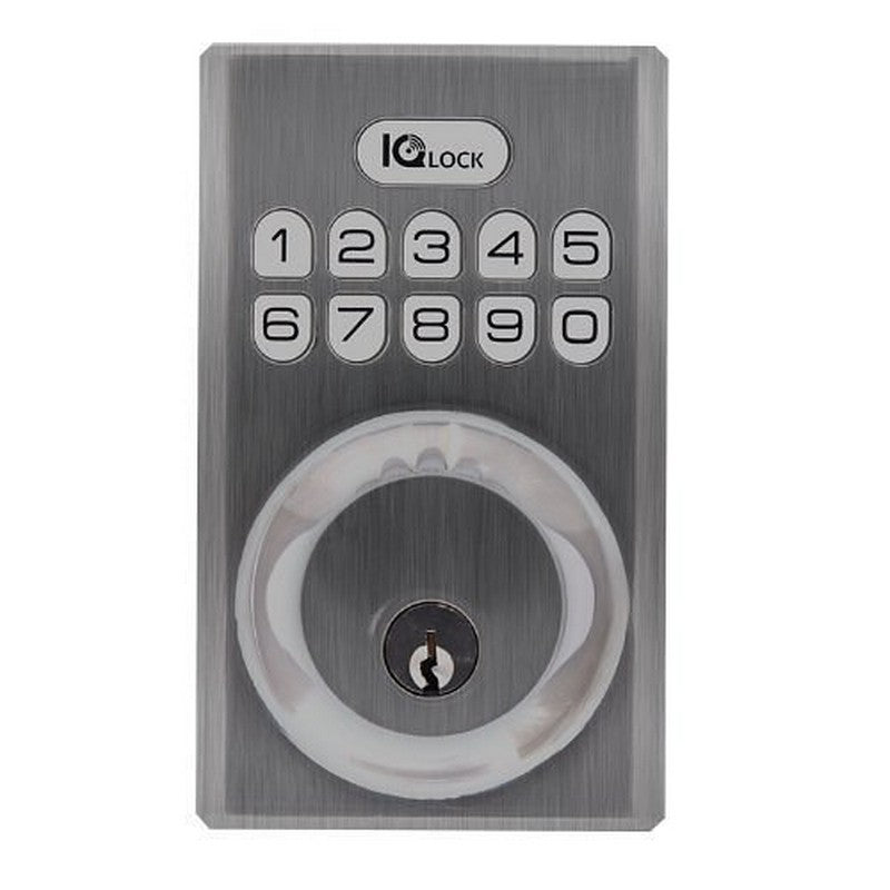 Qolsys IQDLK-PGK-SN PowerG Door Lock Satin Nickel