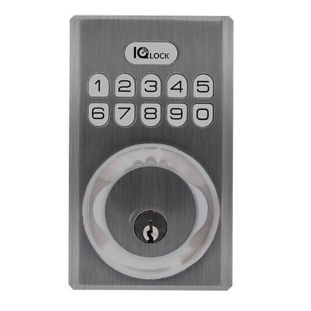 Qolsys IQDLK-PGK-SN PowerG Door Lock Satin Nickel