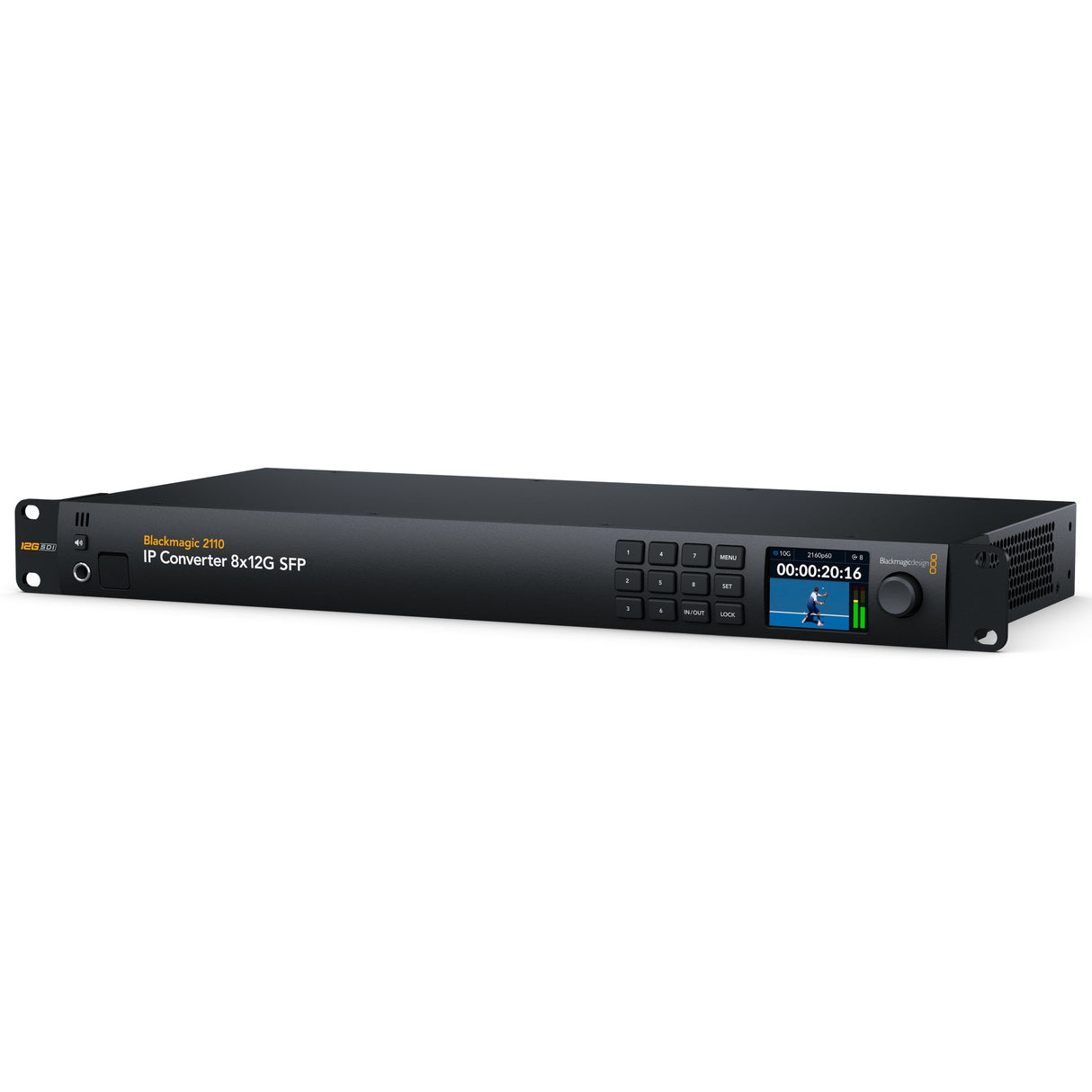 Blackmagic Design 2110 IP Converter 8x12G SFP 12G-SDI to SMPTE-2110 Video Converter