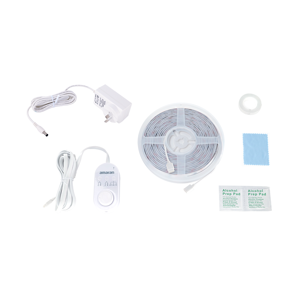 amaran - amaran SM5c 20W RGB Smart Pixel LED Strip Light, 5m - APA0008A11
