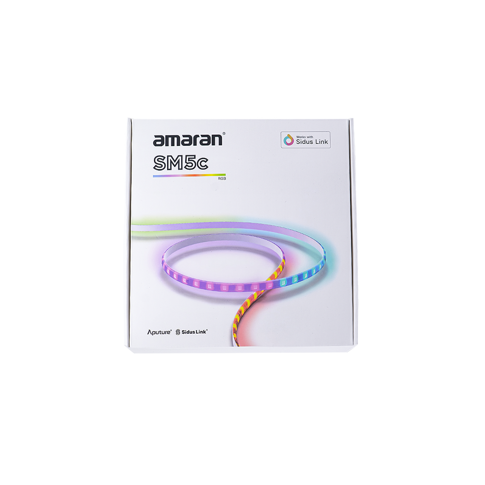 amaran - amaran SM5c 20W RGB Smart Pixel LED Strip Light, 5m - APA0008A11