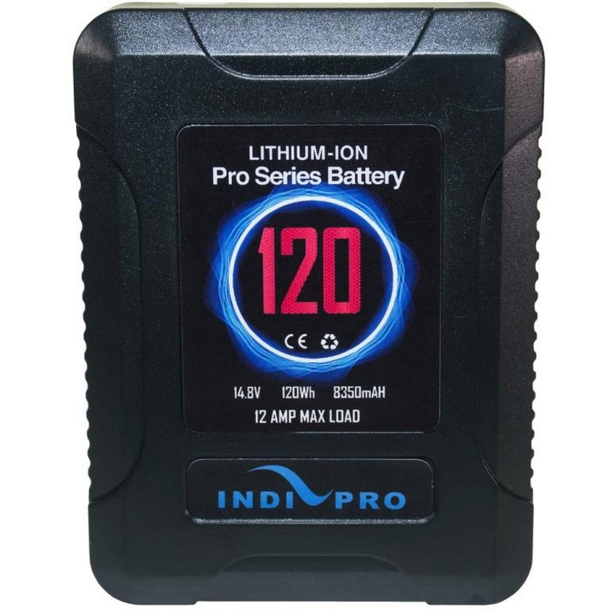 IndiPRO VMP120S Micro-Series 120Wh V-Mount Li-Ion Battery