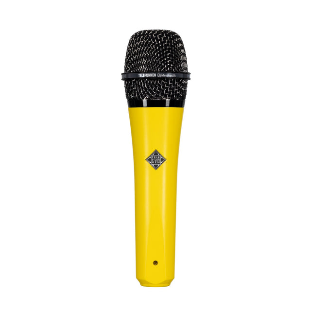 Telefunken M81 Supercardioid Handheld Dynamic Microphone Yellow with Black Nickel Grille