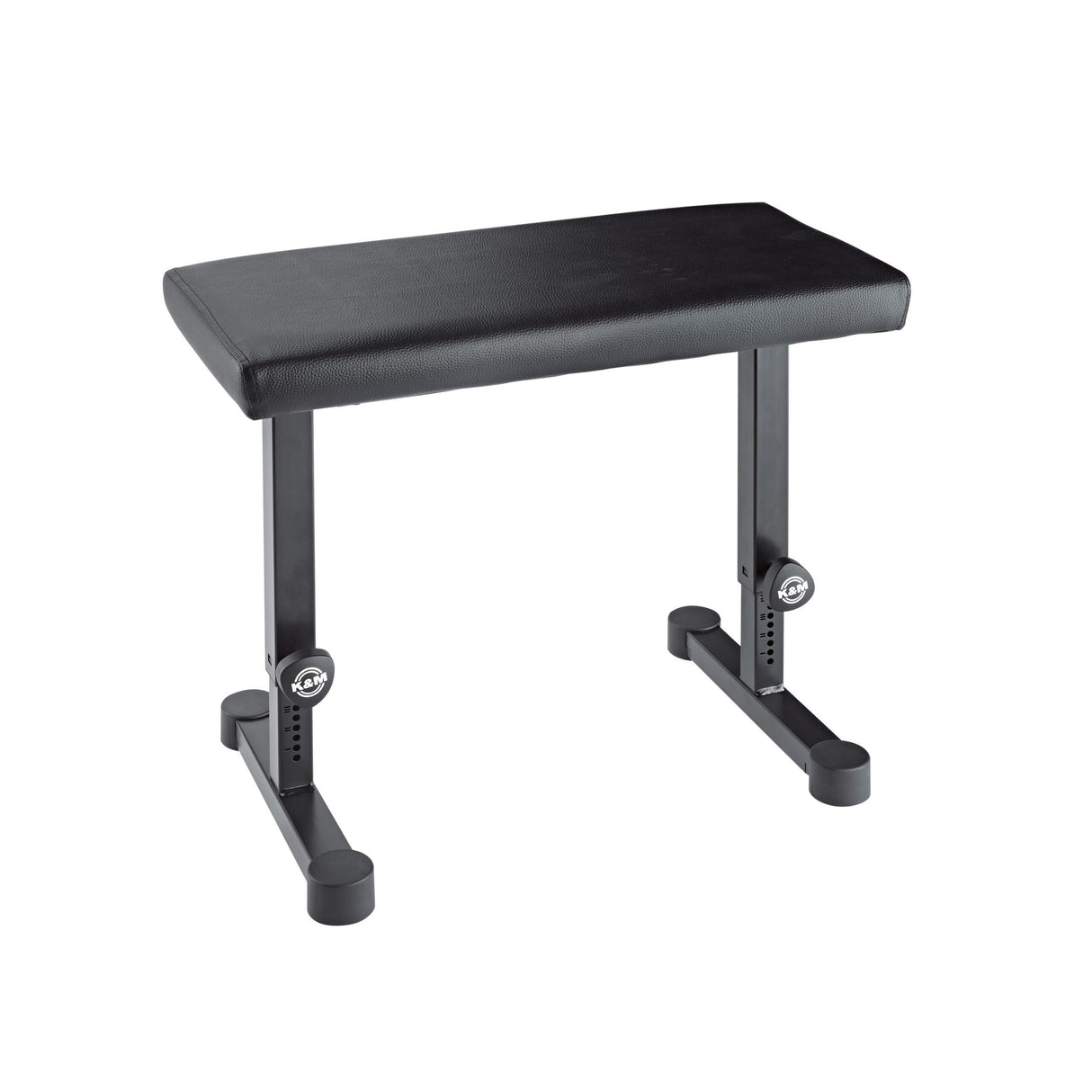K&M 14085 Piano Bench Black Imitation Leather