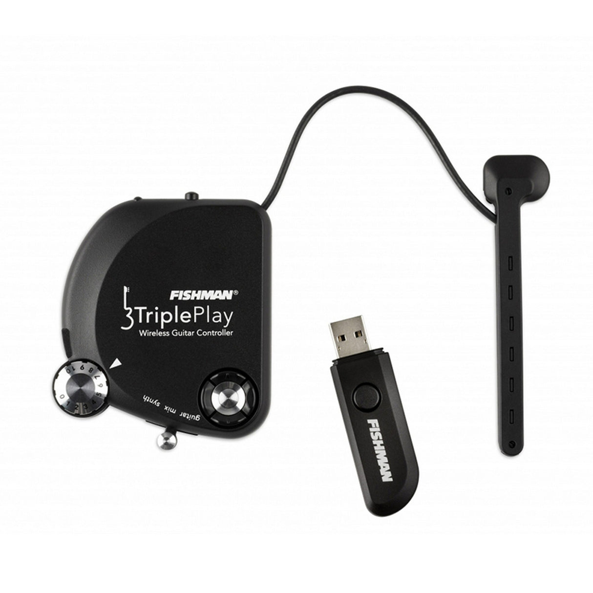 Fishman PRO-TRP-301 TriplePlay Wireless MIDI Guitar Controller - accessories