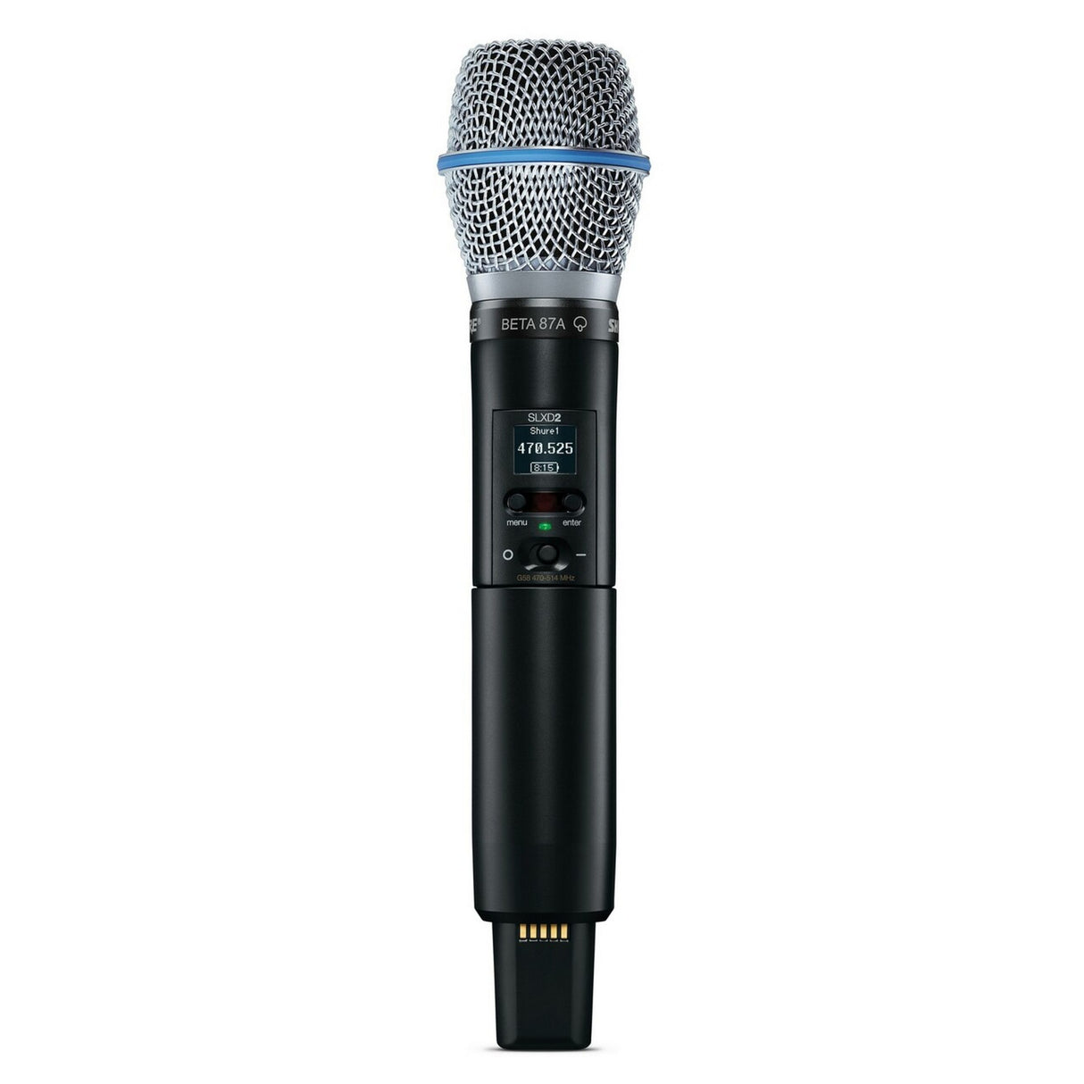 Shure SLXD2/B87A Wireless Handheld Microphone Transmitter J52 558-602/614-616 MHz