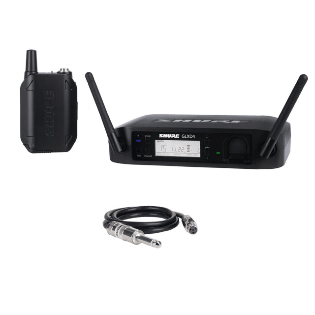 Shure GLXD14 Digital Wireless Guitar Microphone System Z2 2404-2478 MHz