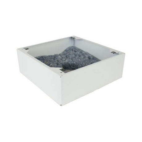 Lowell CB84-SG Surface-Mount Steel Backbox for 8-Inch Speaker White