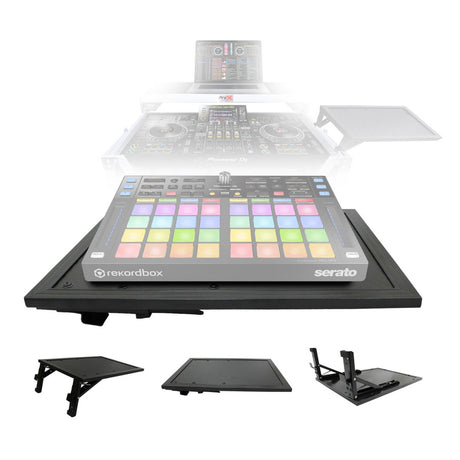 ProX XS-LTSC Universal Side Shelf for Laptops Midi Controllers and Modular Devices