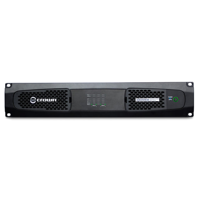 Crown DCi 4|600DA 4-Channel 600W Power Amplifier with Dante