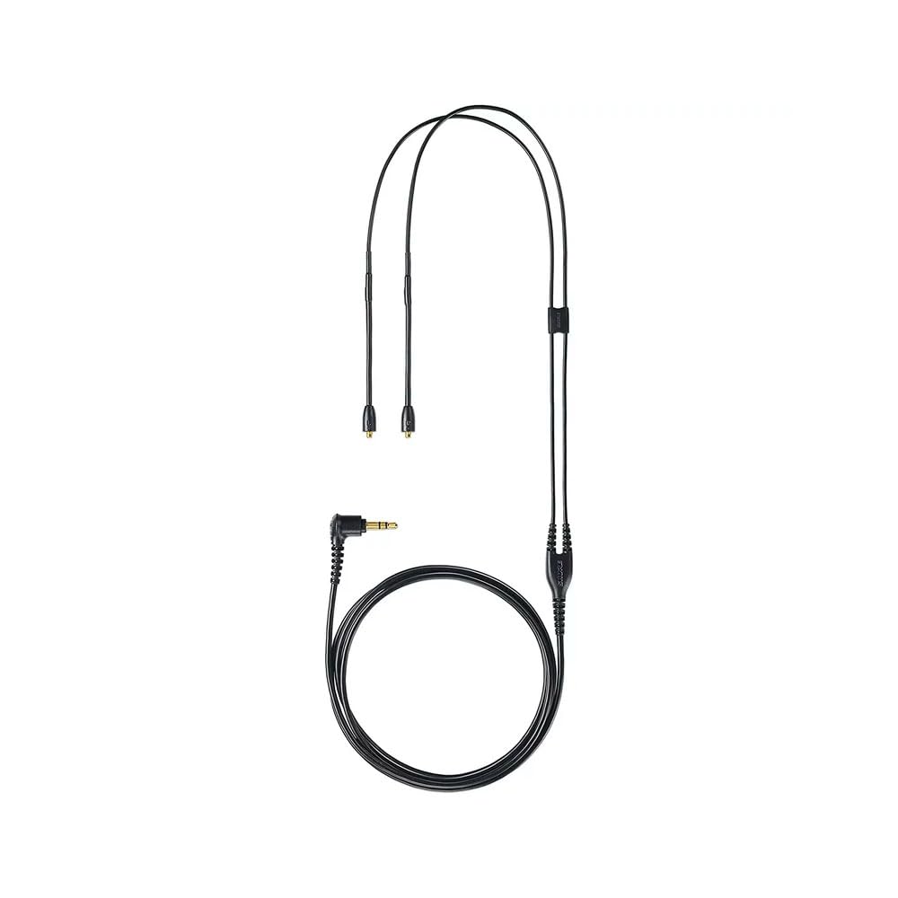 Shure EAC64BK 64 Inch Detachable Earphone Cable for SE Earphones Black