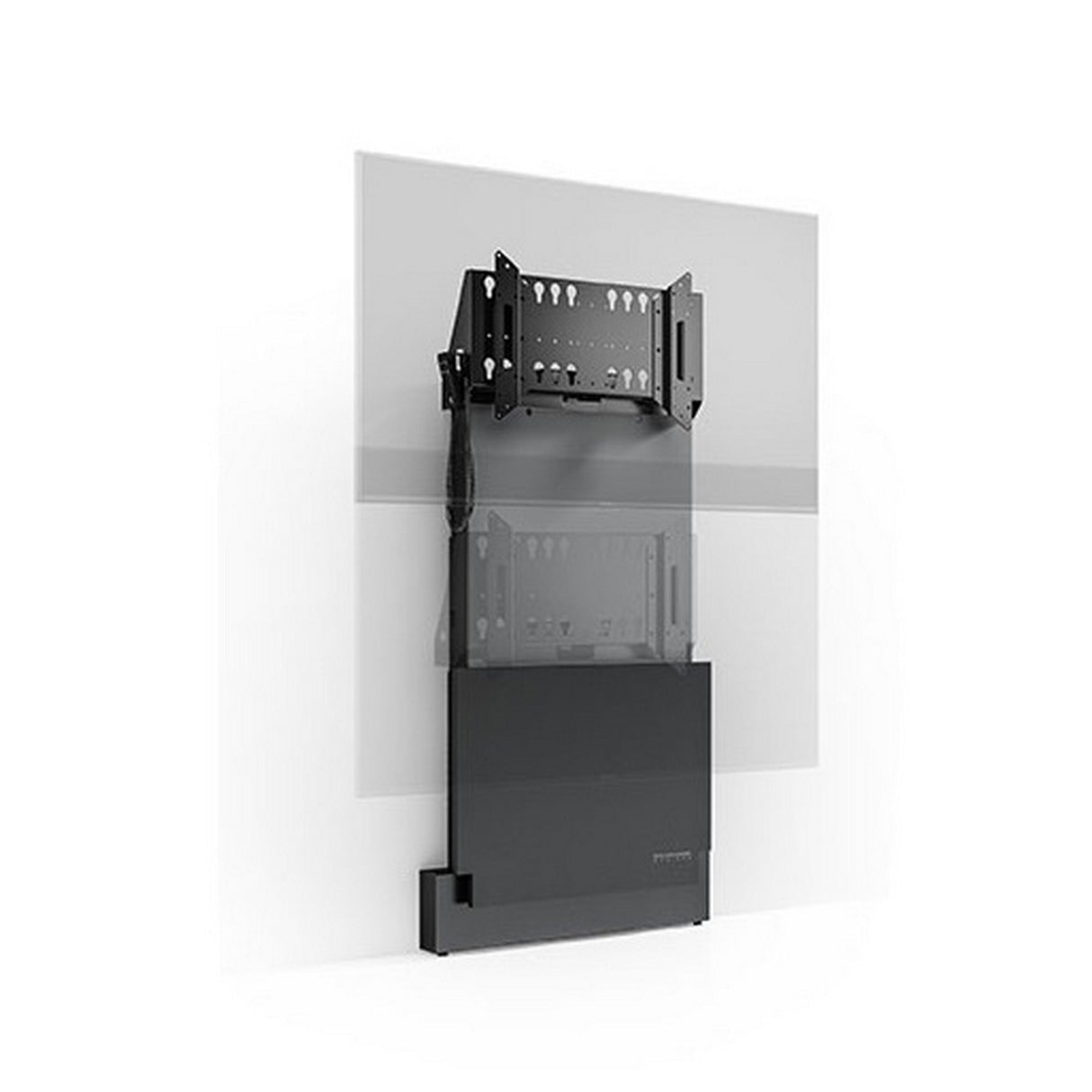 Salamander Design FPS2W/EL/GG Electric Lift Wall Stand for 86-Inch Displays Graphite and Gray