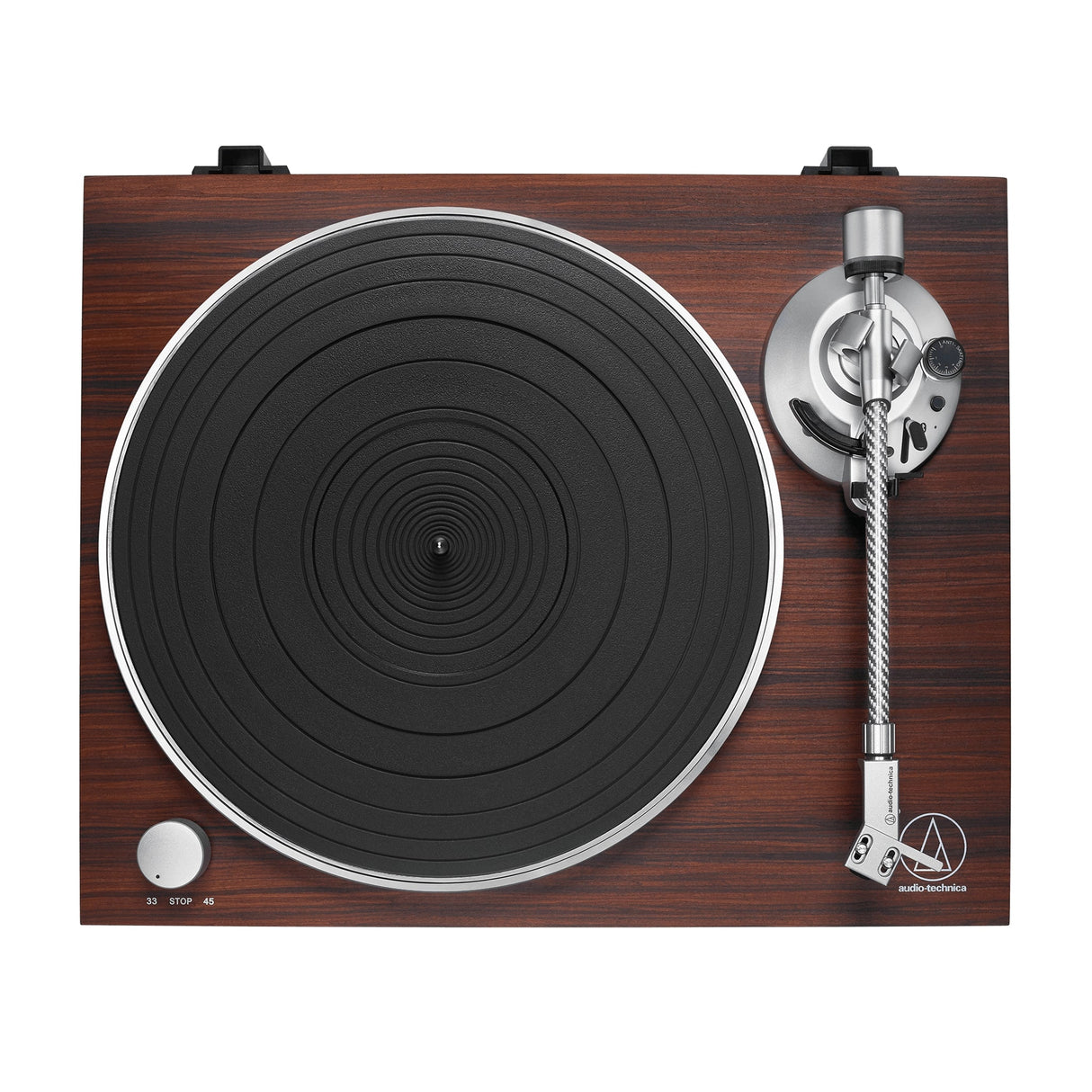 Audio-Technica AT-LPW50BT Wireless and Analog Manual Belt-Drive Turntable