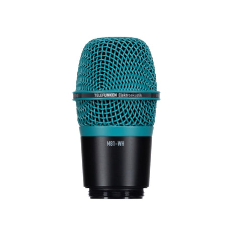 Telefunken M81-WH Supercardioid Universal Wireless Dynamic Microphone Capsule Turquoise