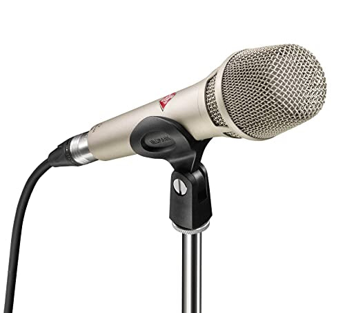 Neumann KMS 105 NI Supercardioid Handheld with K105 Capsule KMS Pouch and SG105 Nickel