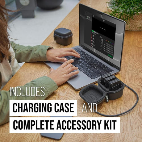 RODE Wireless PRO Clip-On Lavalier Microphone System/Recorder 2.4 GHz