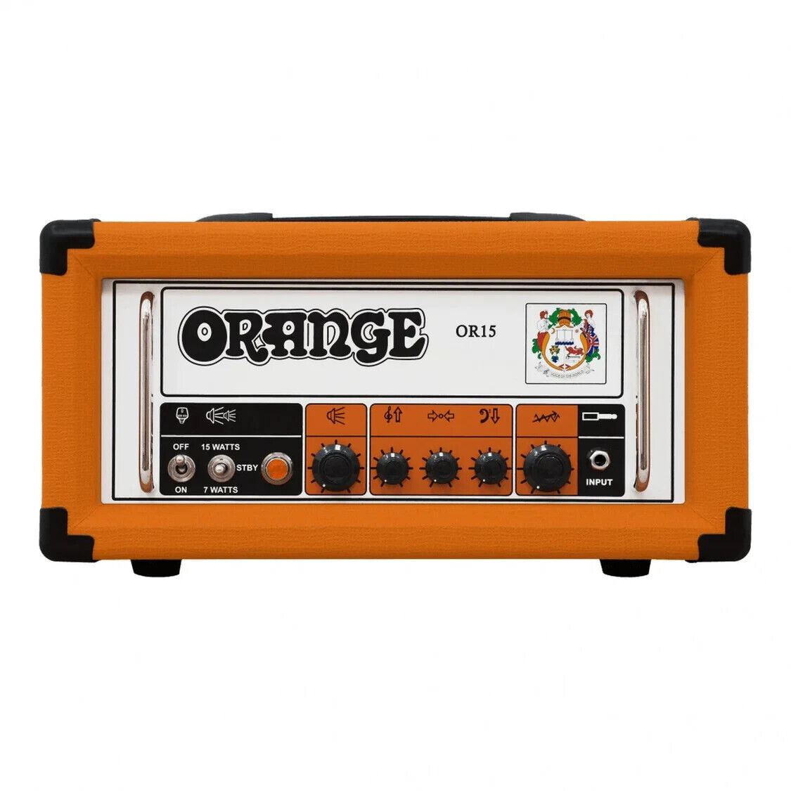 Orange OR15H 15/7 Watt Single Channel 3 Band Compact Tube Head Amplifier (Used) - used