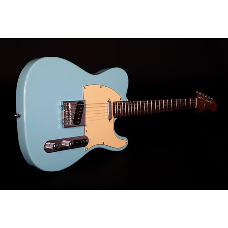 JET Guitars JT 300 BL R SS Basswood Body Electric Guitar with Roasted Maple Neck and Rosewood Fretboard - guitar