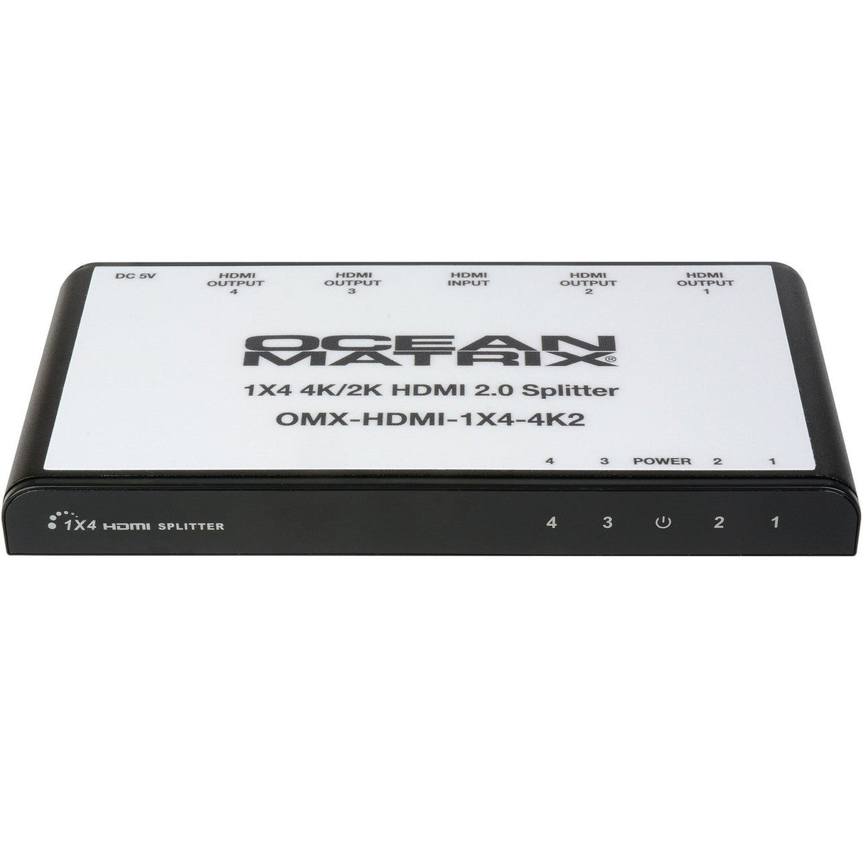 Ocean Matrix OMX-HDMI-1X4-4K2 4K UHD 1x4 HDMI 2.0 Splitter/Distribution Amplifier