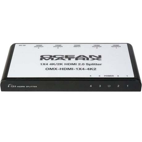 Ocean Matrix OMX-HDMI-1X4-4K2 4K UHD 1x4 HDMI 2.0 Splitter/Distribution Amplifier