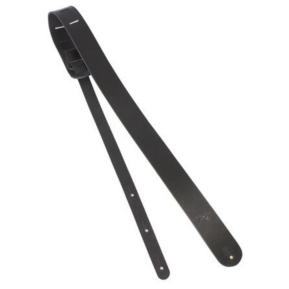 Peavey Premium Leather 2 Inch Guitar Strap Black - accessories