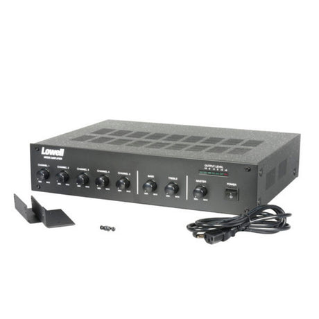 Lowell MA250 Mixer with 250W Amplifier Rackmount