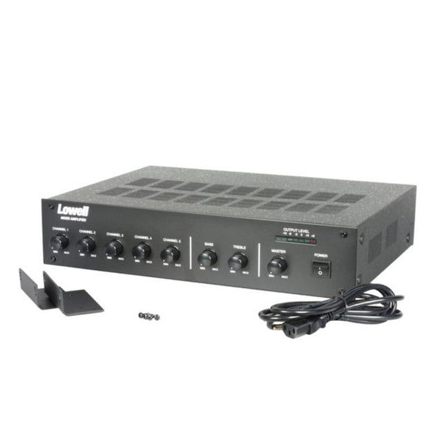 Lowell MA250 Mixer with 250W Amplifier Rackmount