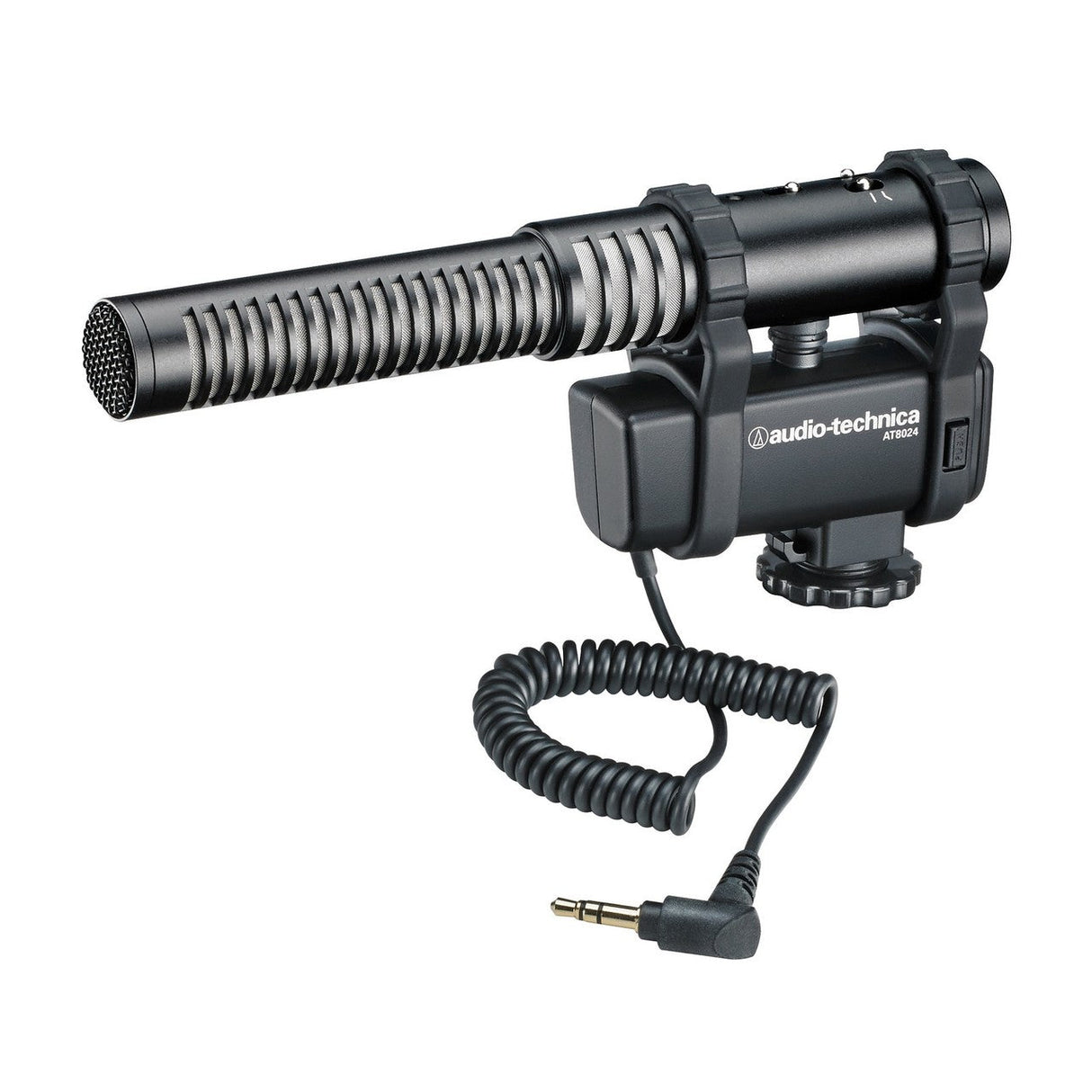 Audio Technica AT8024 Stereo Mono Camera Mount Microphone