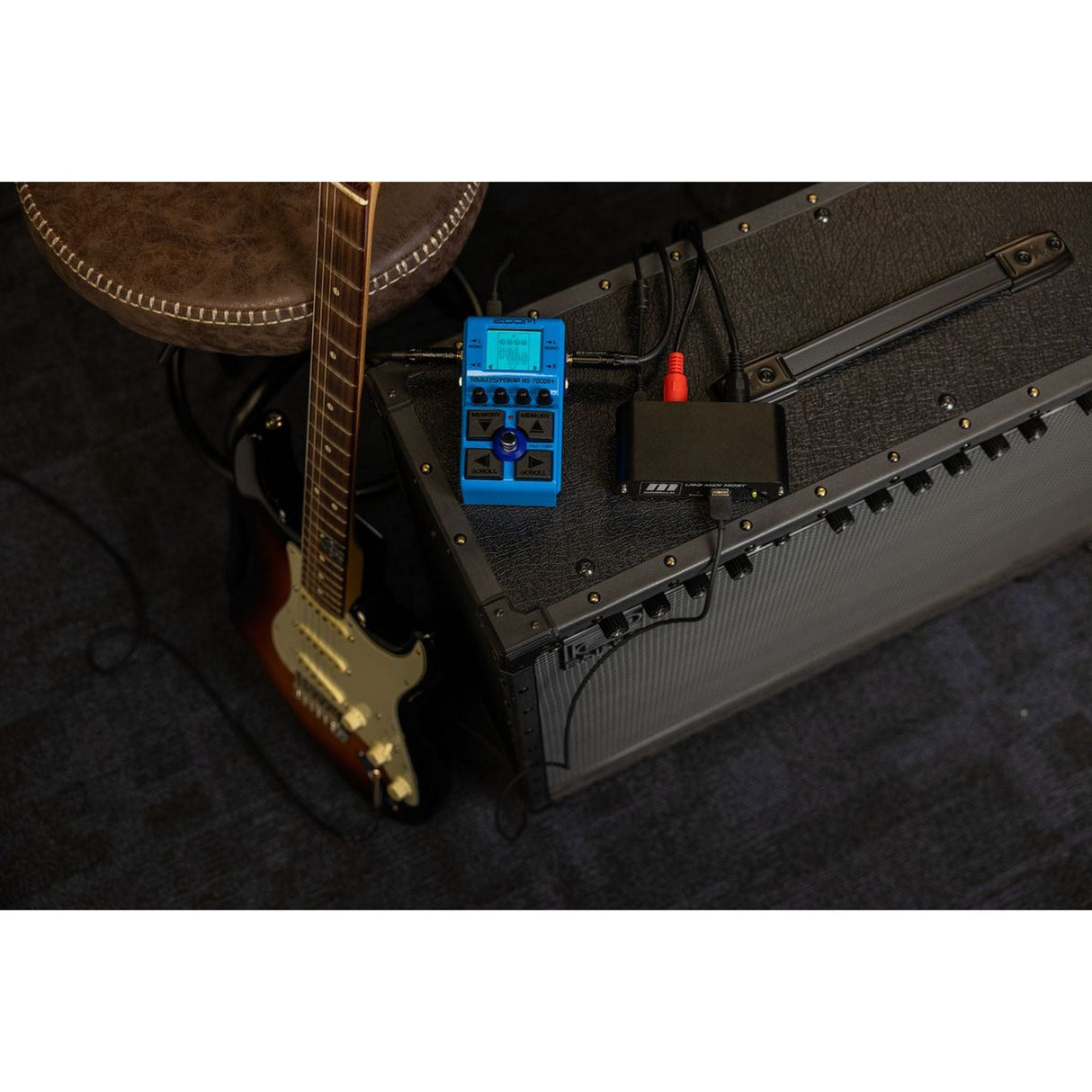 Zoom MS-70CDR + MultiStomp Guitar Effects Chorus/Delay/Reverb Pedal