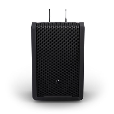 LD Systems ANNY 10 HHD 2 10-Inch Portable Battery-Powered Bluetooth Dual Handheld Microphone PA System