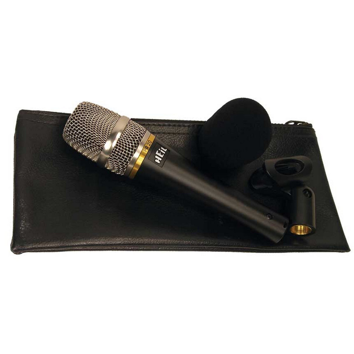 Heil Sound PR20-UT Utility Cardioid Dynamic Microphone with Clip and Windscreen