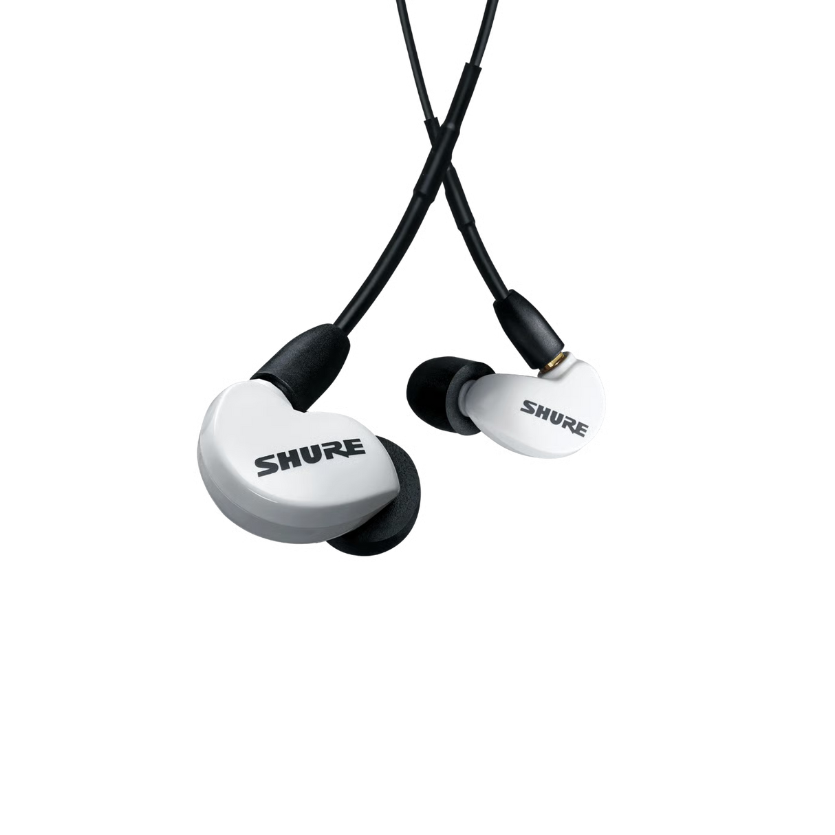 Shure SE215SPE-W-UNI Sound Isolating Earphone with Universal 3.5 Remote and Mic for Apple and Android, White (Used)