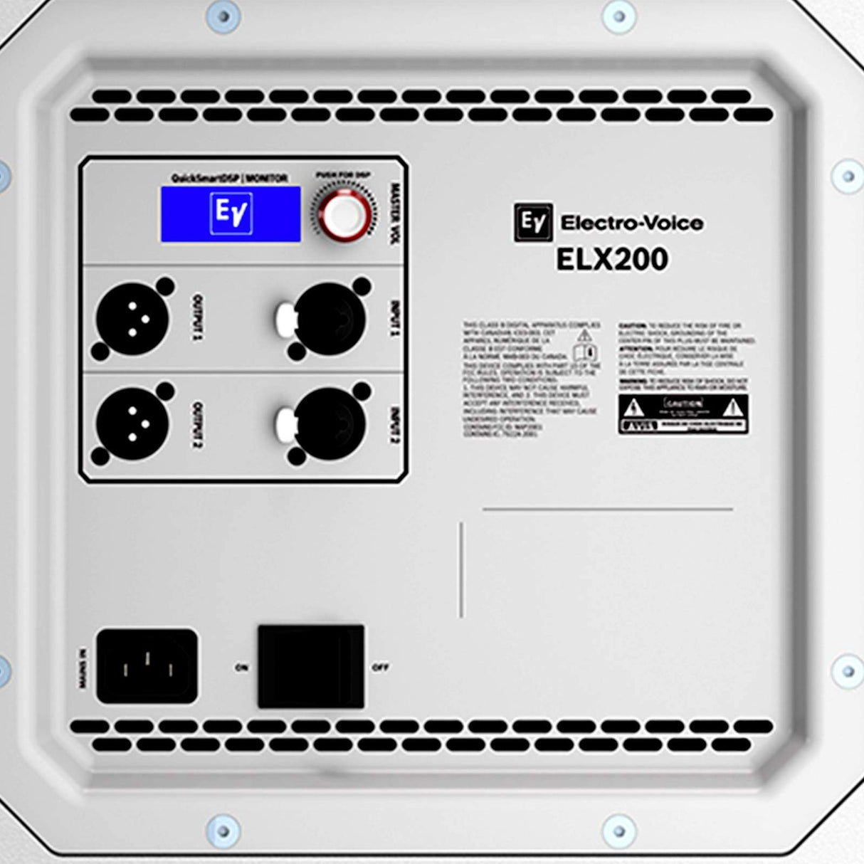 Electro-Voice ELX200-12SP 12-Inch Powered Subwoofer White