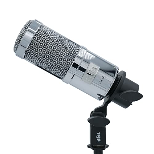 Heil Sound PR40 Cardioid Dynamic Microphone Chrome