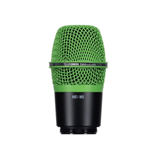 Telefunken M81-WH Supercardioid Universal Wireless Dynamic Microphone Capsule Green