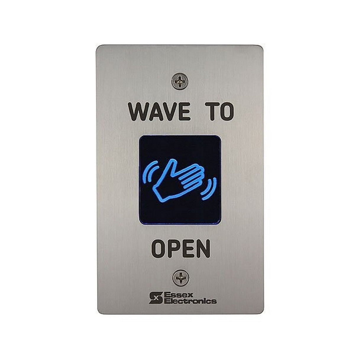Essex HEW-2S Single Gang Wave to Open Touchless Switch Stainless