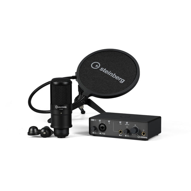 Steinberg IXO Podcast Pack with IXO12 and ST-M01 Black