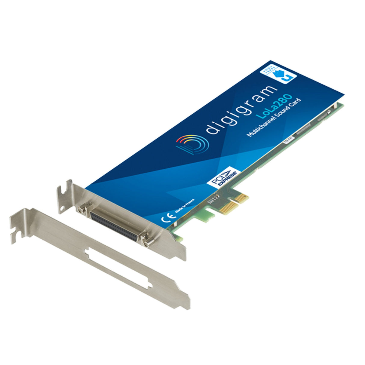 Digigram LoLa280 Multichannel PCM Sound Card with 8 Balanced Analog In and 2 Balanced Analog