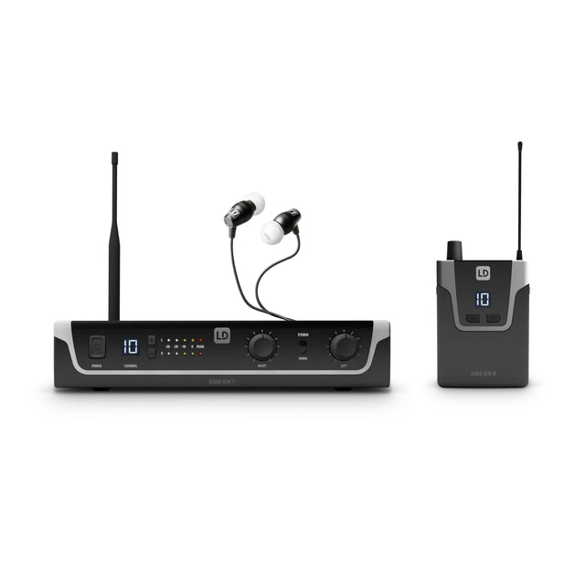 LD Systems U304.7 IEM HP In-Ear Monitoring System with Earphones 470-490 MHz
