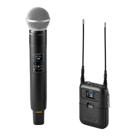 Shure SLXD25/SM58 Portable Digital Wireless Handheld System with SM58 Microphone - G58: 470-514 MHz