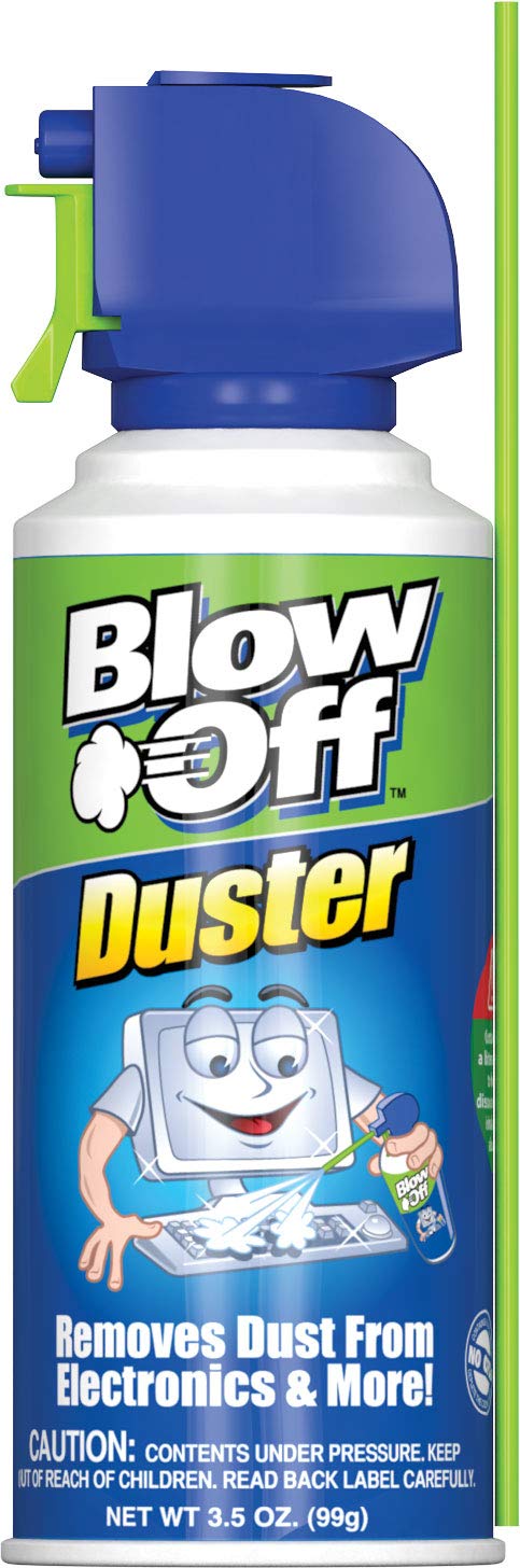 Blow Off Canned Air-Duster for Electronics - 10 oz