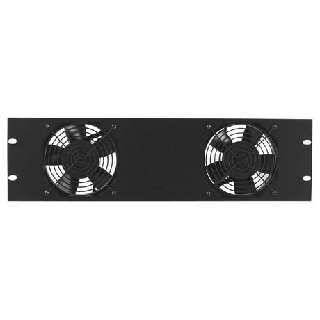 Lowell FW2-3T 3U 3U Whisper Fan Panel Thermo-Cord