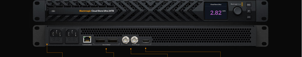 Blackmagic Design Cloud Store Ultra 24TB Flash Network Storage
