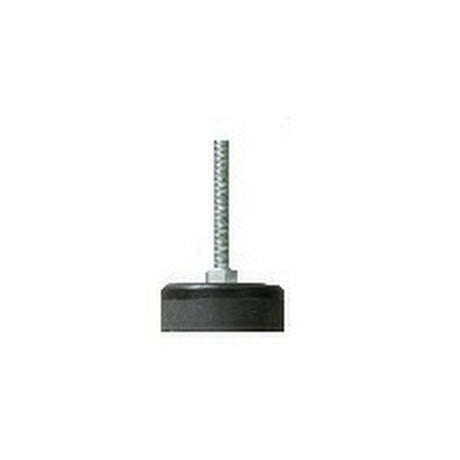 Nigel B Design NB-25Q-03 2 1/2-Inch Diameter 3-Inch Long Stem Adjustable Height Levelling Retro-Fit Feet Set of 4