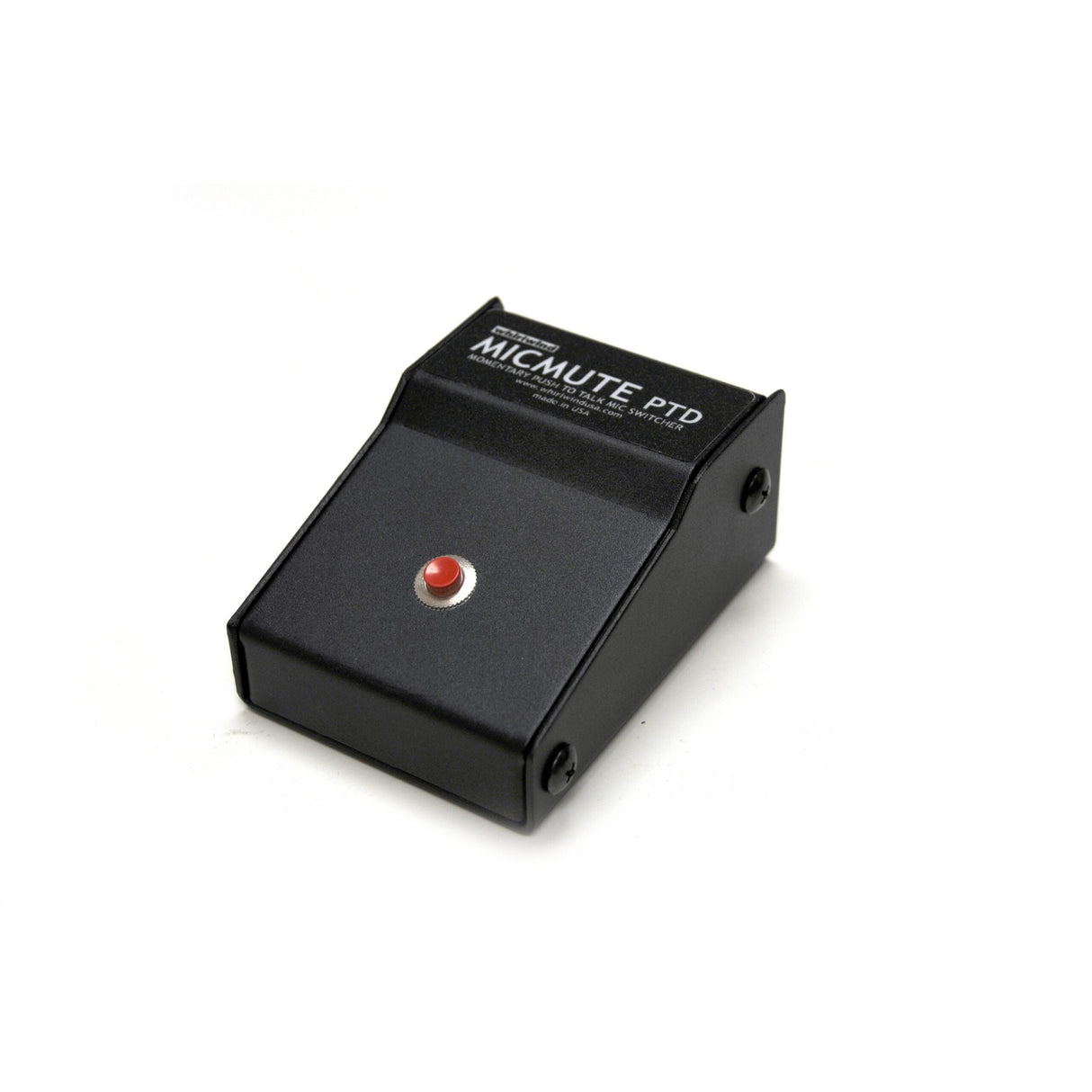 Whirlwind MICMUTE-PTD XLR I/O Passive Switcher Push to Talk Switch Desktop