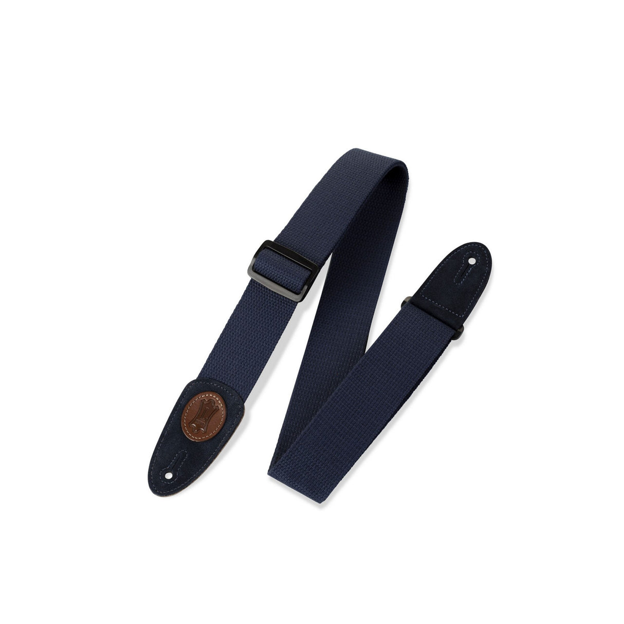 Levy’s Signature Cotton Guitar Strap Navy - accessories