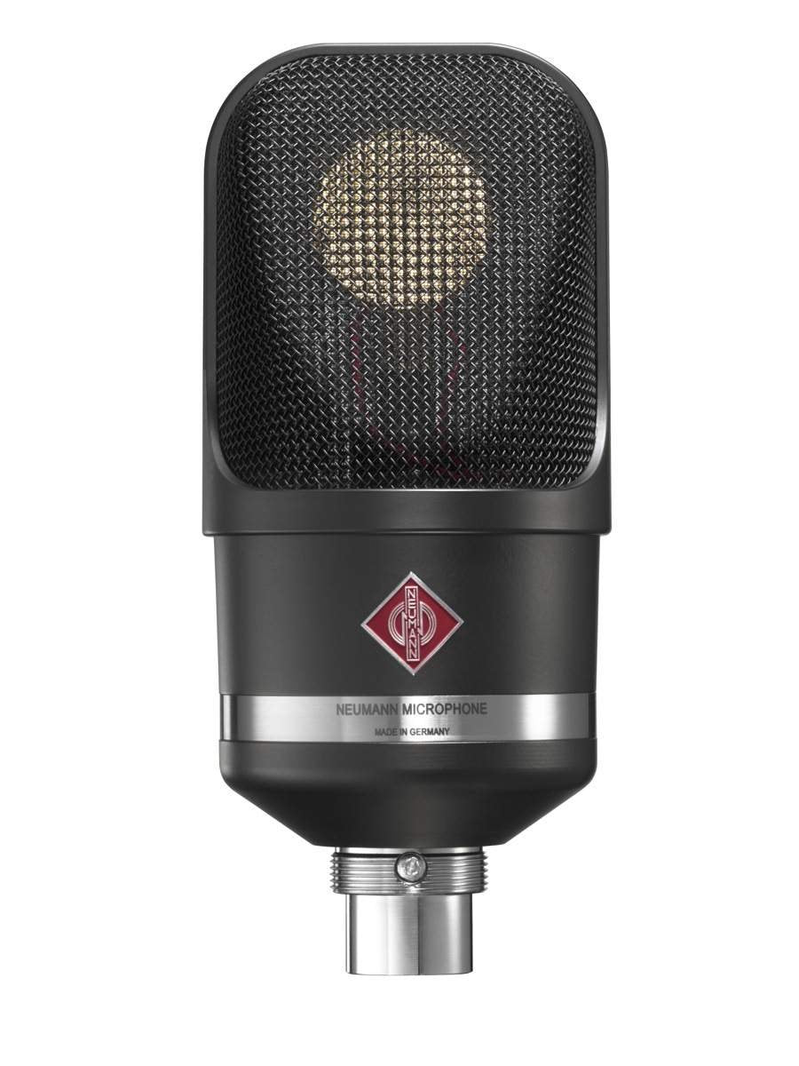 Neumann TLM 107 BK Large Diaphragm Condenser Multi Pattern Studio Microphone Black