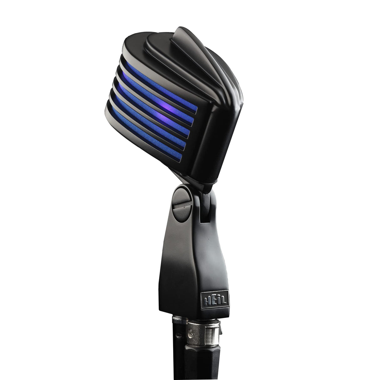 Heil Sound The Fin Cardioid Dynamic Microphone Black Body / Blue LED