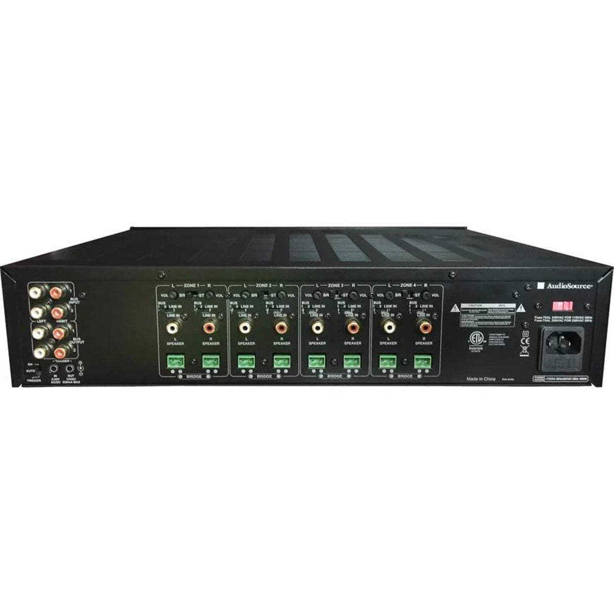 AudioSource AMP800VS 8-Channel 4-Zone Rack-Mount Amplifier