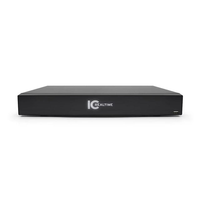 IC Realtime 8 + 4 Channel 1U HD-AVS Penta-Brid HDMI 2TB Single HDD DVR